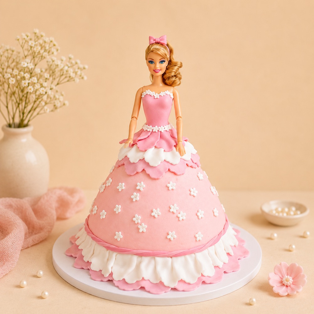 Pink Princess Cake