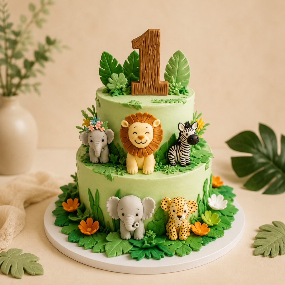 Jungle Safari Cake