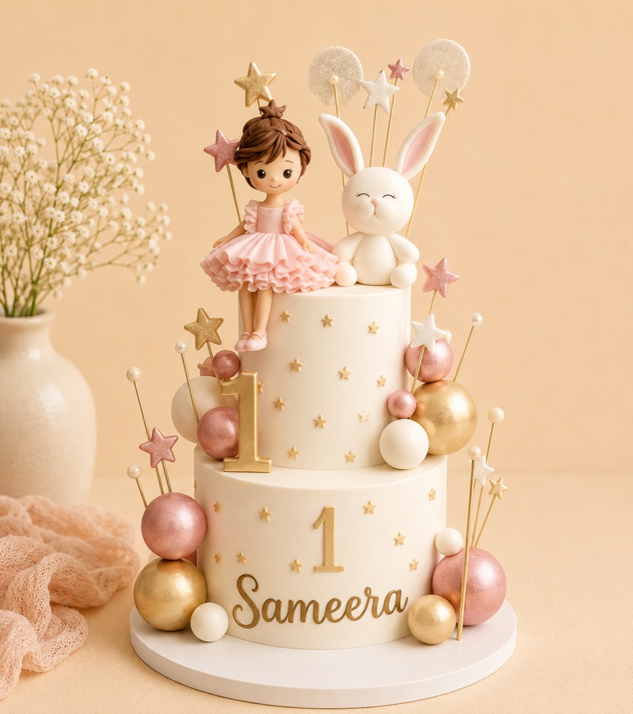 Ballerina Bunny Cake